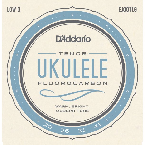 D'Addario EJ99TLG Ukulele Tenor Carbon Low G